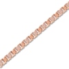 Thumbnail Image 2 of Men's Diamond Bracelet 1 ct tw 14K Rose Gold 8.5"