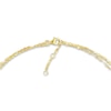 Thumbnail Image 2 of Mixed Solid Chain Necklace 14K Yellow Gold 18" Adj.