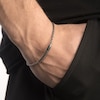 Thumbnail Image 3 of Marco Dal Maso Men's Black Diamond Accent Bracelet Green Enamel/Sterling Silver 8"