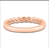 Thumbnail Image 2 of Diamond Wedding Band 1/10 ct tw Round 14K Rose Gold