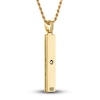 Thumbnail Image 2 of 1933 by Esquire Natural Multi-Gemstone Pendant Necklace 14K Yellow Gold-Plated Sterling Silver 22"