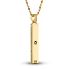 Thumbnail Image 3 of 1933 by Esquire Natural Multi-Gemstone Pendant Necklace 14K Yellow Gold-Plated Sterling Silver 22"