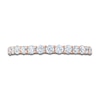 Vera Wang WISH Diamond Anniversary Band 1 ct tw Round 18K Rose Gold