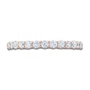 Thumbnail Image 2 of Vera Wang WISH Diamond Anniversary Band 1 ct tw Round 18K Rose Gold