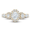 Thumbnail Image 2 of Vera Wang WISH Diamond Engagement Ring Setting 1-1/4 ct tw oval/Round 14K Yellow Gold