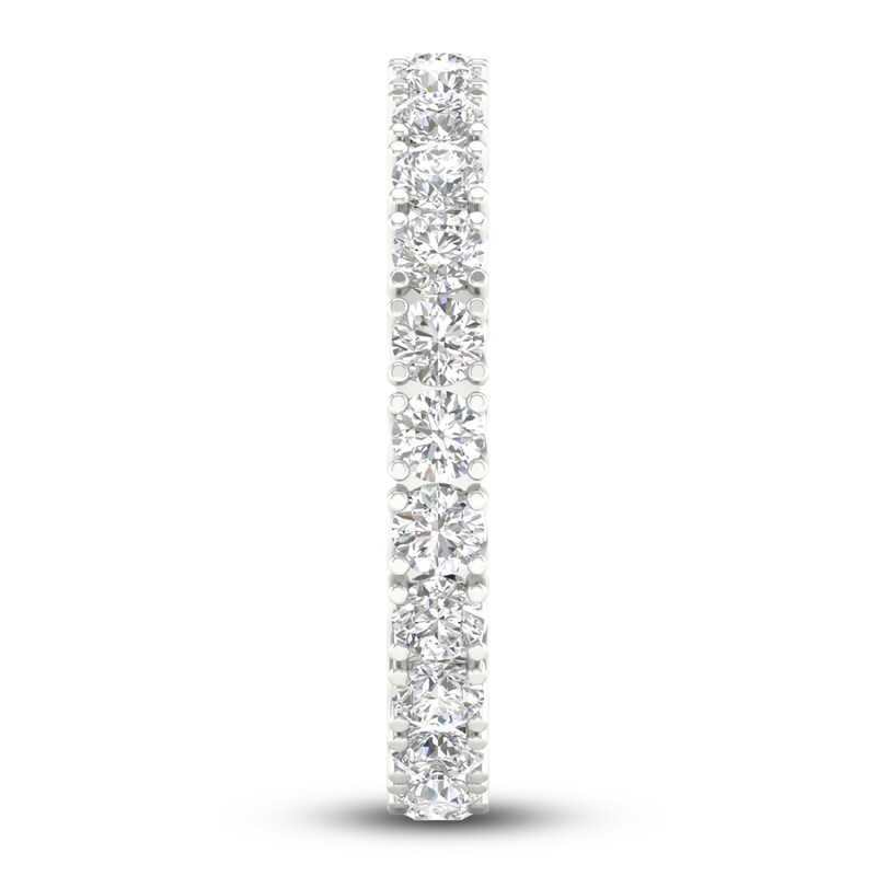 Diamond Eternity Band 2 ct tw Round 14K White Gold