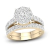 Thumbnail Image 1 of Diamond Bridal Set 2 ct tw Round 14K Yellow Gold