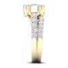 Thumbnail Image 3 of Diamond Bridal Set 2 ct tw Round 14K Yellow Gold