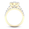 Thumbnail Image 4 of Diamond Bridal Set 2 ct tw Round 14K Yellow Gold