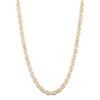 Thumbnail Image 1 of Solid Glitter Rope Necklace 14K Yellow Gold 24" 2.4mm