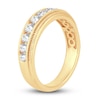 Thumbnail Image 2 of Men's Diamond Wedding Band 1 ct tw Round 14K Yellow Gold