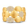 Thumbnail Image 3 of Diamond Pave Ring 1/4 ct tw Round 14K Yellow Gold
