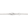 Thumbnail Image 3 of Lab-Grown Diamond Solitaire Necklace 1 ct tw Princess 14K White Gold 19" (SI2/F)