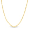 Thumbnail Image 1 of Men's Solid Diamond-Cut Rope Chain Necklace 14K Yellow Gold 24" 3.8mm