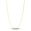Thumbnail Image 1 of Hollow Gourmette Chain Necklace 14K Yellow Gold 30" 2.8mm