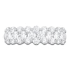 Thumbnail Image 3 of Diamond Multi-Row Ring 1-1/2 ct tw 14K White Gold