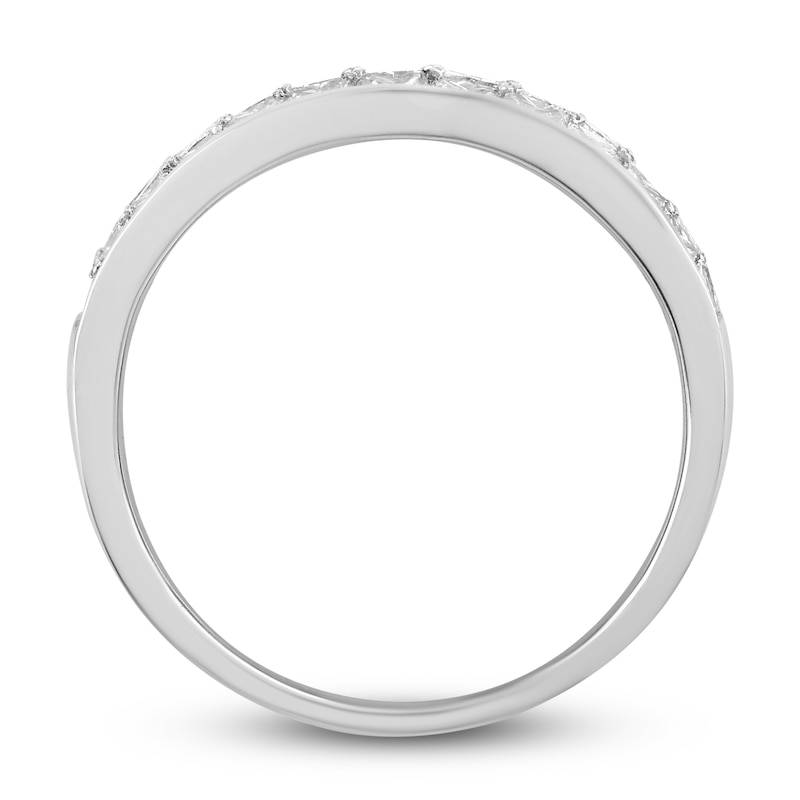 Main Image 3 of Princess-Cut Diamond Ring 3 ct tw 14K White Gold