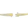 Thumbnail Image 2 of Natural Blue Topaz & Diamond Bracelet 1/2 ct tw 10K Yellow Gold