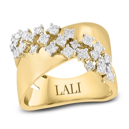 LALI Jewels Diamond Ring 5/8 ct tw 14K Yellow Gold
