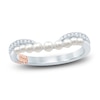 Thumbnail Image 1 of Pnina Tornai Freshwater Cultured Pearl & Diamond Anniversary Band 1/6 ct tw 14K White Gold