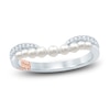 Thumbnail Image 0 of Pnina Tornai Freshwater Cultured Pearl & Diamond Anniversary Band 1/6 ct tw 14K White Gold