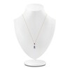 Thumbnail Image 3 of Kallati Pear-Shaped Natural Tanzanite & Diamond Necklace 1/15 ct tw 14K Yellow Gold 18"