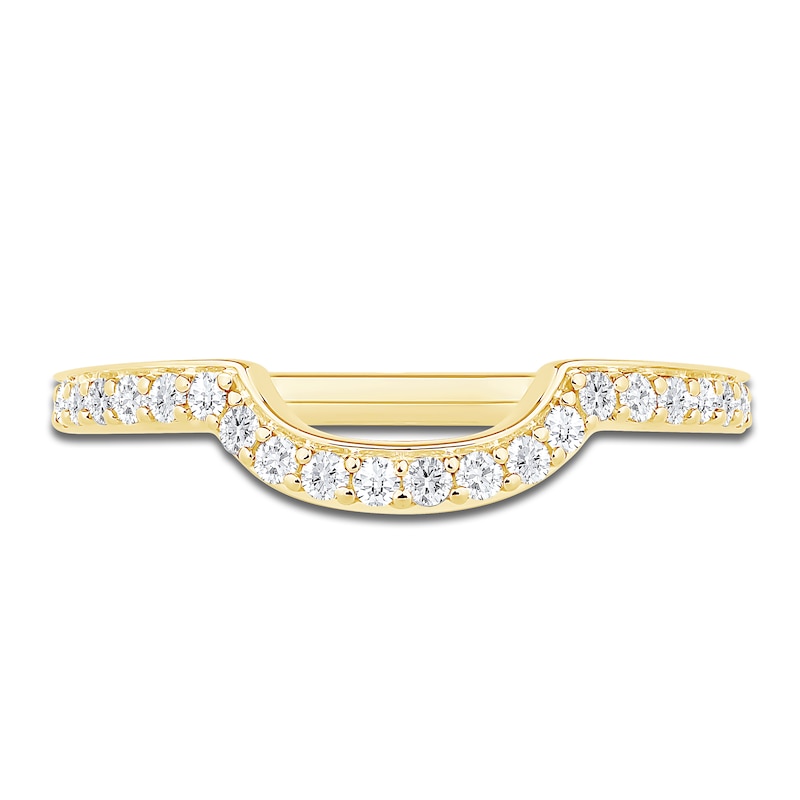 Diamond Wedding Band 1/5 ct tw 14K Yellow Gold