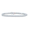 Thumbnail Image 1 of Pnina Tornai Round & Emerald-Cut Lab-Grown Diamond Link Bracelet 5 ct tw 14K White Gold 7"