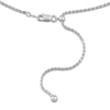 Thumbnail Image 2 of Solid Diamond-Cut Rope Chain Necklace 1.3mm Sterling Silver 24"