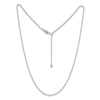Thumbnail Image 4 of Solid Diamond-Cut Rope Chain Necklace 1.3mm Sterling Silver 24"