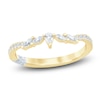 Thumbnail Image 1 of Pnina Tornai Pear, Marquise & Round-Cut Diamond Contour Wedding Band 1/3 ct tw 14K Yellow Gold