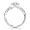 Thumbnail Image 2 of J'Lure Lab-Grown Diamond Oval Step-Cut Engagement Ring 1-3/8 ct tw 18K White Gold