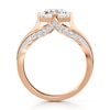 Thumbnail Image 2 of J'Lure Lab-Grown Diamond Hexagon Brilliant-Cut Engagement Ring 3-1/2 ct tw 18K Rose Gold