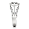 Thumbnail Image 3 of J'Lure Lab-Created Diamond Hexagon Step-Cut Engagement Ring 3-1/2 ct tw 18K White Gold