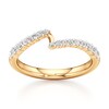 Thumbnail Image 1 of J'Lure Lab-Grown Diamond Contour Wedding Band 1/3 ct tw 18K Yellow Gold