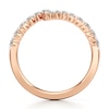 Thumbnail Image 2 of J'Lure Lab-Grown Diamond Contour Wedding Band 1/2 ct tw 18K Rose Gold