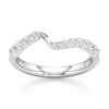 Thumbnail Image 1 of J'Lure Lab-Grown Diamond Contour Wedding Band 3/8 ct tw 18K White Gold