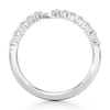 Thumbnail Image 2 of J'Lure Lab-Grown Diamond Contour Wedding Band 3/8 ct tw 18K White Gold