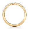 Thumbnail Image 2 of J'Lure Lab-Created Diamond Contour Wedding Band 3/8 ct tw 18K Yellow Gold
