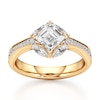Thumbnail Image 1 of J'Lure Carre Step-Cut Lab-Grown Diamond Engagement Ring 1-5/8 ct tw 18K Yellow Gold