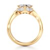 Thumbnail Image 2 of J'Lure Carre Step-Cut Lab-Grown Diamond Engagement Ring 1-5/8 ct tw 18K Yellow Gold