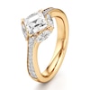 Thumbnail Image 4 of J'Lure Carre Step-Cut Lab-Grown Diamond Engagement Ring 1-5/8 ct tw 18K Yellow Gold