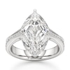 Thumbnail Image 1 of J'Lure Lozenge Step-Cut Lab-Grown Diamond Engagement Ring 4-3/4 ct tw 18K White Gold