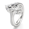 Thumbnail Image 4 of J'Lure Lozenge Step-Cut Lab-Grown Diamond Engagement Ring 4-3/4 ct tw 18K White Gold