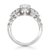 Thumbnail Image 2 of J'Lure Moval Old-Cut Lab-Grown Diamond Engagement Ring 5-1/3 ct tw 18K White Gold