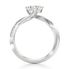 Thumbnail Image 2 of J'Lure Trillion Curved Brilliant-Cut Lab-Grown Diamond Bypass Engagement Ring 1-1/8 ct tw 18K White Gold