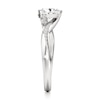 Thumbnail Image 3 of J'Lure Trillion Curved Brilliant-Cut Lab-Grown Diamond Bypass Engagement Ring 1-1/8 ct tw 18K White Gold