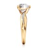 Thumbnail Image 3 of J'Lure Heart Brilliant-Cut Lab-Grown Diamond Bypass Engagement Ring 2-1/6 ct tw 18K Yellow Gold