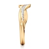 Thumbnail Image 3 of J'Lure Lab-Grown Diamond Contour Wedding Band 1/5 ct tw 18K Yellow Gold