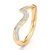 Thumbnail Image 4 of J'Lure Lab-Grown Diamond Contour Wedding Band 1/5 ct tw 18K Yellow Gold